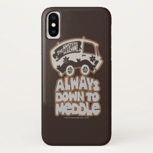 Mystery Machine "Always Down To Meddle" iPhone X Case