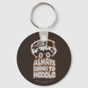Mystery Machine "Always Down To Meddle" Key Ring