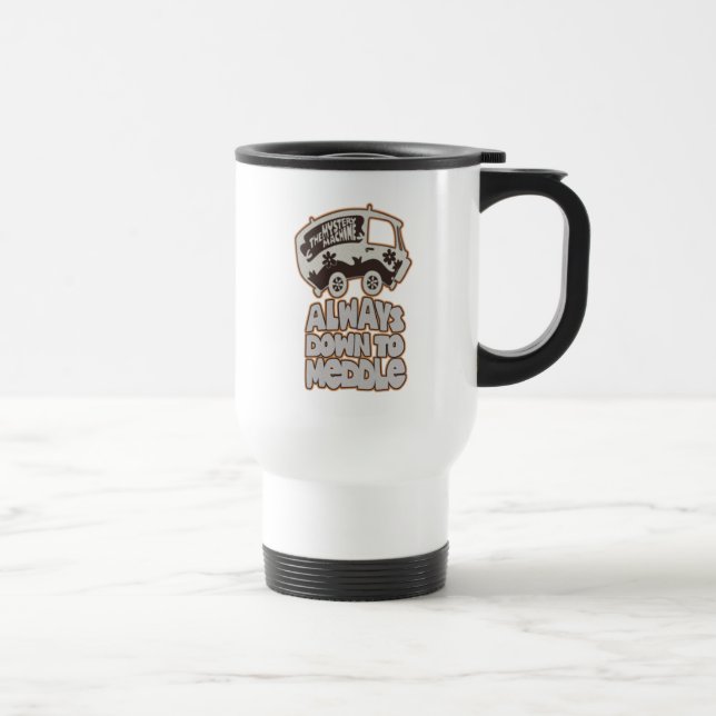 Mystery Machine "Always Down To Meddle" Travel Mug (Right)