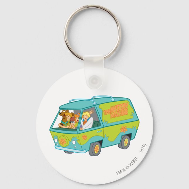 Mystery Machine Fright Key Ring (Front)