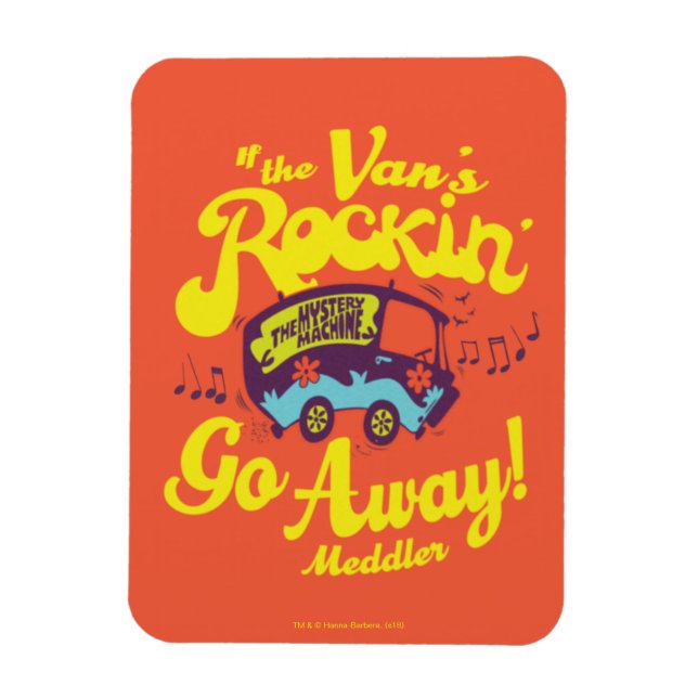 Mystery Machine "If The Van's Rockin'..." Magnet (Vertical)