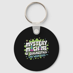 Mystery Machine Of Diagnostics Lab Week 2025 Funny Key Ring