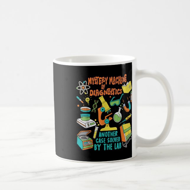 Mystery Machine Of Diagnostics Lab Week 2025 Lab S Coffee Mug (Right)