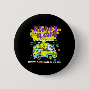 Mystery Machine Of Diagnostics Lab Week 2025 Med L 6 Cm Round Badge