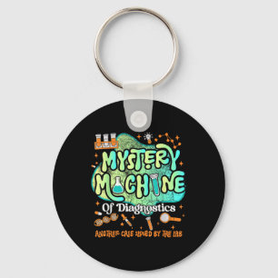 Mystery Machine Of Diagnostics Lab Week 2025 Med L Key Ring