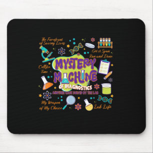 Mystery Machine Of Diagnostics Lab Week 2025 Med L Mouse Pad