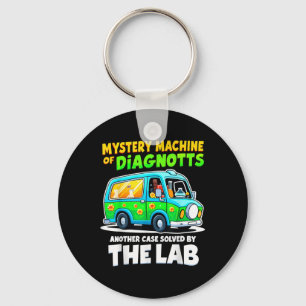 Mystery Machine Of Diagnostics Lab Week 2025 Tee Key Ring