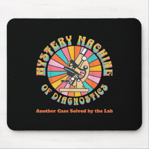 Mystery Machine Of Diagnostics Retro Lab Week 2025 Mouse Pad