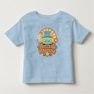 Mystery Machine Van Floral Graphic Toddler T-Shirt