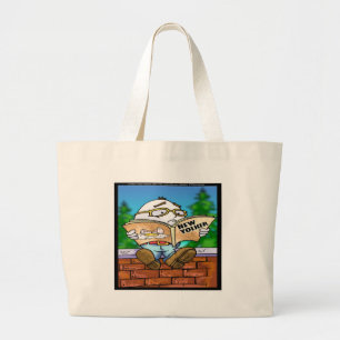 Mystery Of Humpty Dumpty Rick London Gifts Large Tote Bag