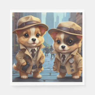 Mystery Party Pups Napkin