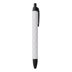 Mystery question mark riddle puzzle light grey black ink pen