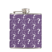 Mystery question mark riddle puzzle purple