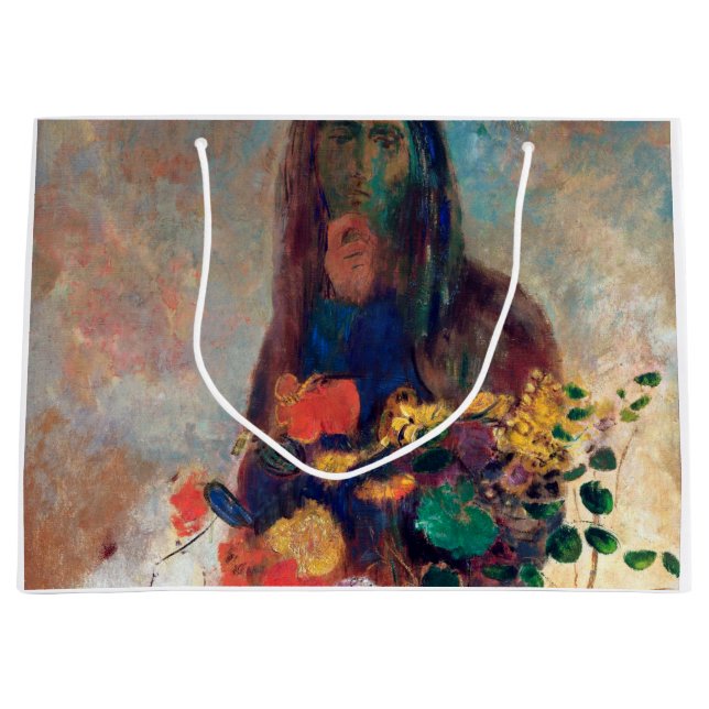 Mystery, Redon Large Gift Bag (Front)