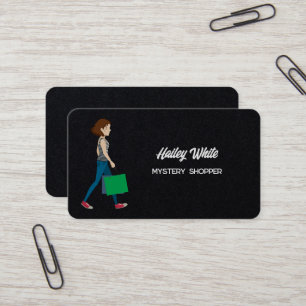 Mystery Secret Shopper Business Card