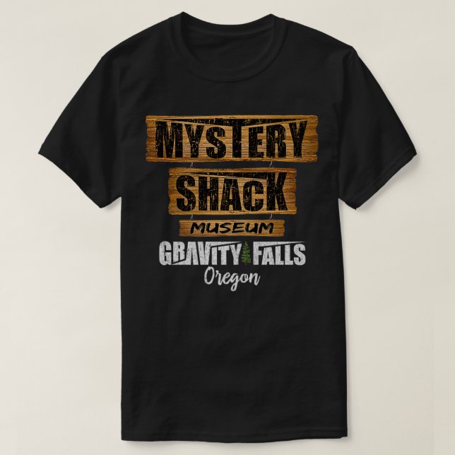Mystery Shack  Gravity Falls Oregon Premium  T-Shirt (Design Front)