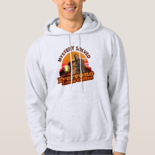 Mystery Solved Everyone Loves Coffee Bigfoot Hoodie