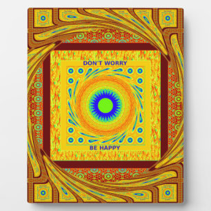 Mystic African Eye Wall Art: A Cyan Gaze Plaque