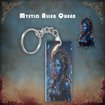 Mystic Alien Queen – Guardian of the Crystal Realm