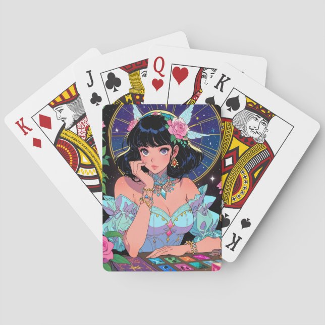 Mystic Anime Playing Cards (Back)