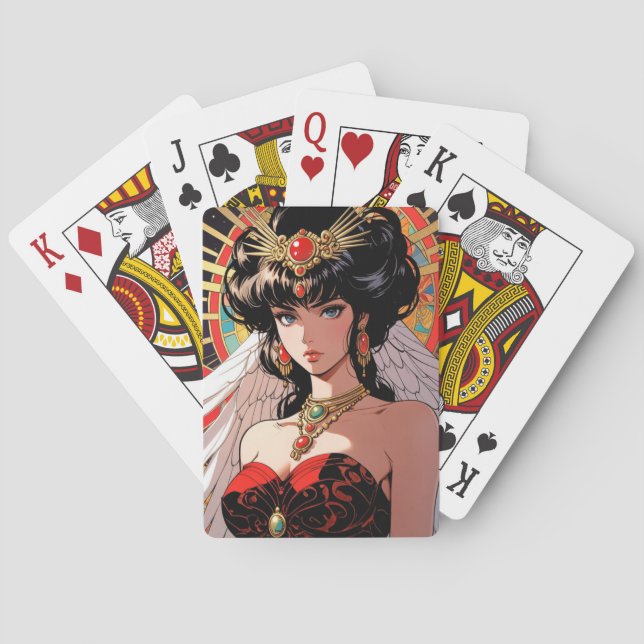 Mystic Anime Playing Cards (Back)