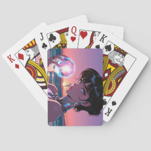 Mystic Anime Playing Cards