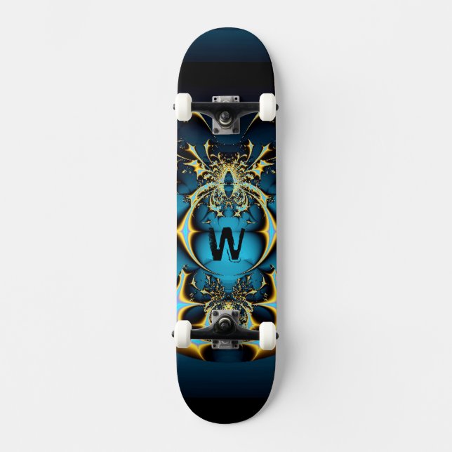 Mystic Ball Monogram Skateboard (Front)