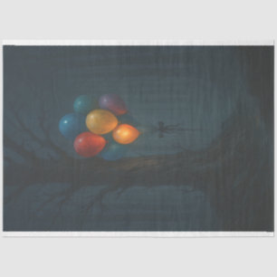 Mystic Balloons in the Forest Decoupage Paper