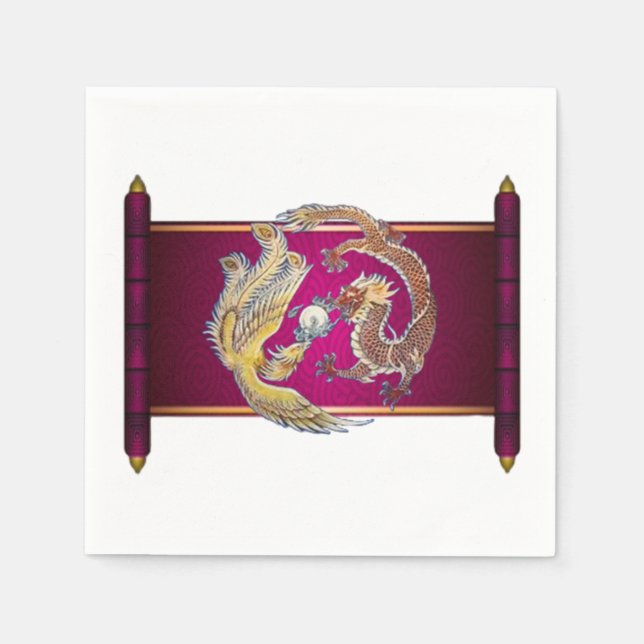 Mystic Battle  Napkin (Front)