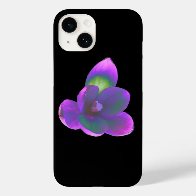 Mystic Beauty Crocus Flower Case-Mate iPhone Case (Back)