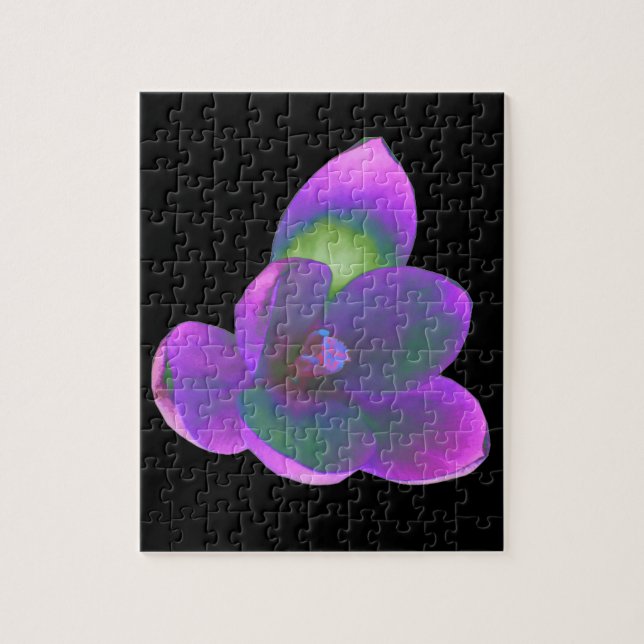 Mystic Beauty Crocus Flower Puzzle (Vertical)