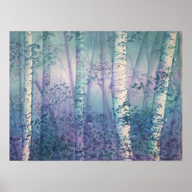 Mystic Birch Poster (Front)