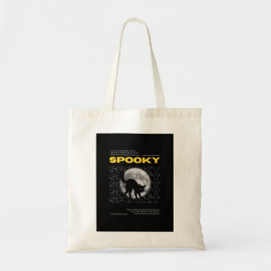 Mystic Black Cat and Moon Aesthetic Tote Bag