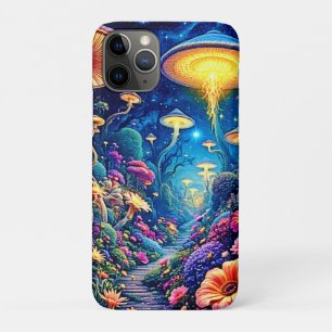 Mystic Bloom Forest Under Stars iPhone 11 Pro Case