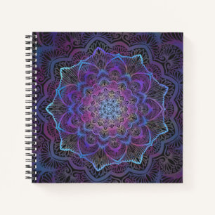 Mystic Bloom Mandala Notebook