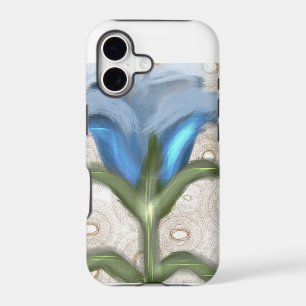 Mystic Blue Bloom - Glowing Flower