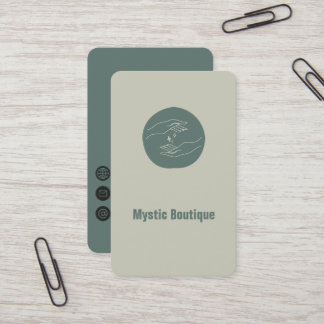 Mystic Boutique Business Card