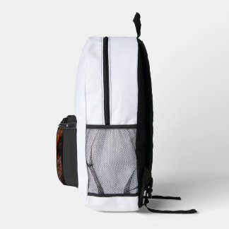 Mystic Burning Eye Dark Fantasy Aesthetic Backpack