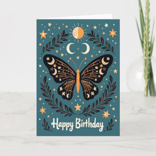 Mystic Butterfly Birthday Card