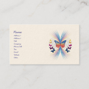 Mystic Butterfly Business Cards