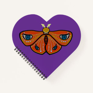 Mystic Butterfly with Eyes Notebook
