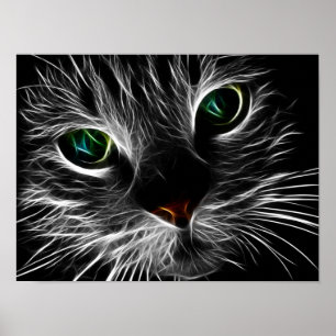 Mystic Cat Poster