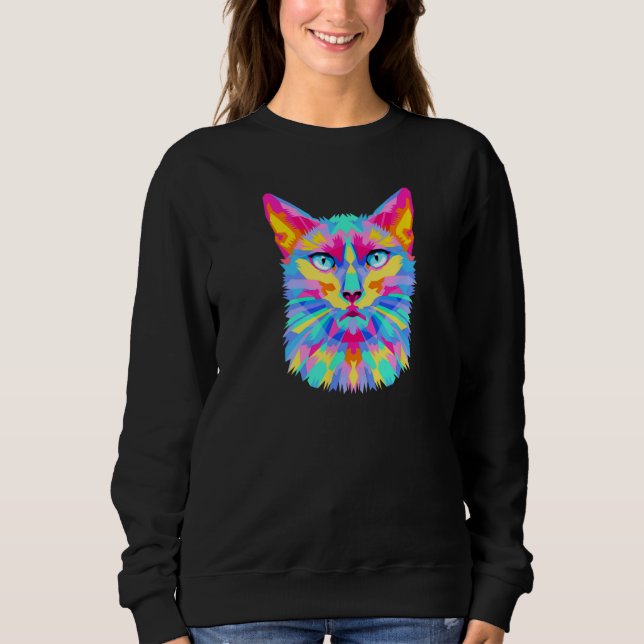 Mystic Cat Sweatshirt (Front)