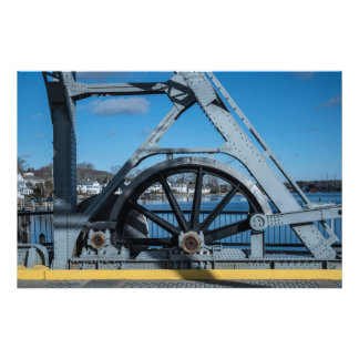 Mystic, Connecticut Draw Bridge Photo Print