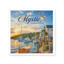 Mystic, Connecticut Harbour Sunset