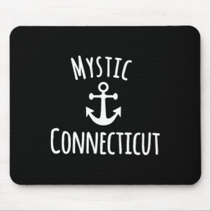 Mystic Connecticut Sailing Boating Nautical Coasta Mouse Pad