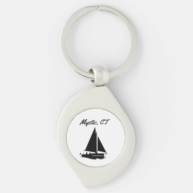 Mystic CT Key Ring (Front)