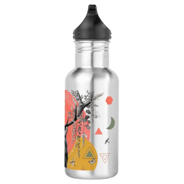 Mystic Deer Collage 710 Ml Water Bottle (Right)
