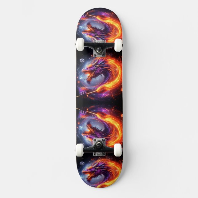 Mystic Dragon Skateboard (Front)