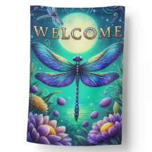 Mystic Dragonfly Moonlight Welcome